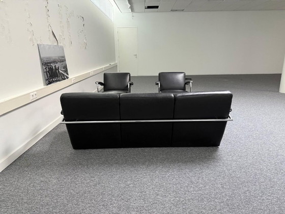 Image 1 of Set Leolux Scylla sofa and 2 chairs