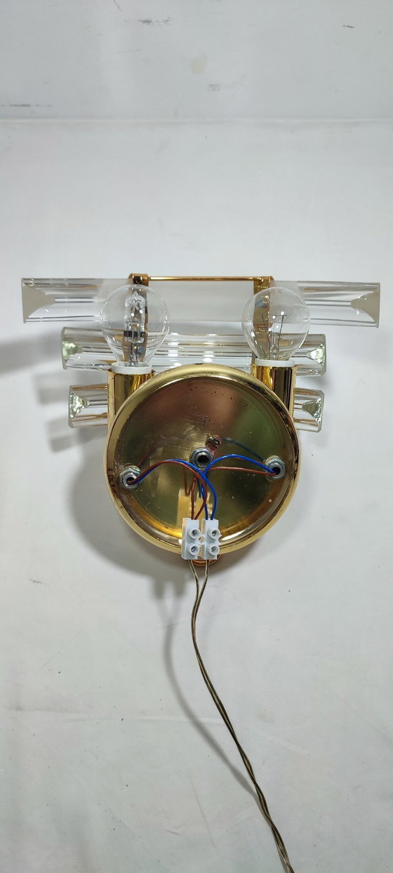 Image 1 of Applique in cristallo. Italia, anni '80.