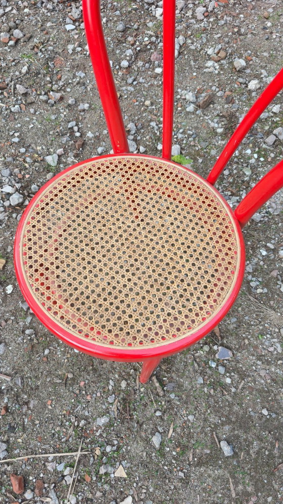 Vintage Designer chair 80s Fischel Thonet – Dining chairs, Wood (photo 5 of 5)