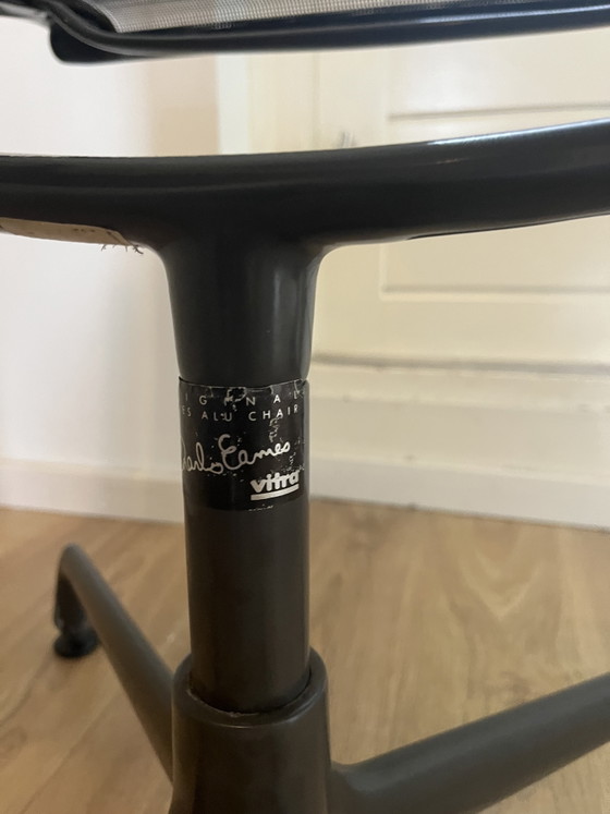 Image 1 of Vitra Eames EA 107 Netzgewebe 1988 Set 4