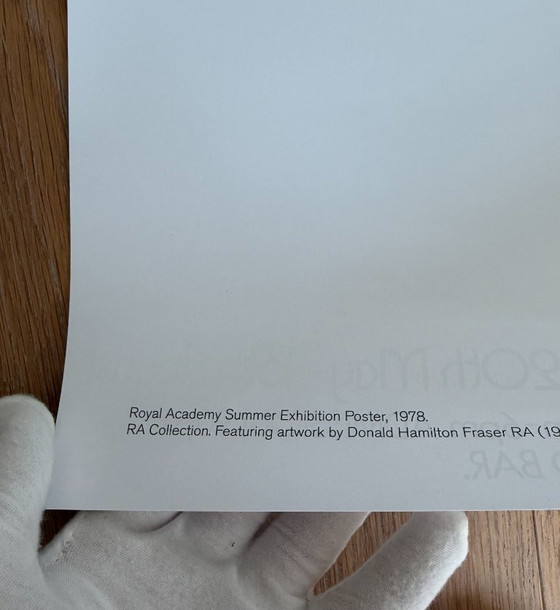 Image 1 of Donald Hamilton Fraser RA (1929-2009), RA Summer Exibition Poster, 1978, Copyright The Estate Of Donald Hamilton Fraser RA...