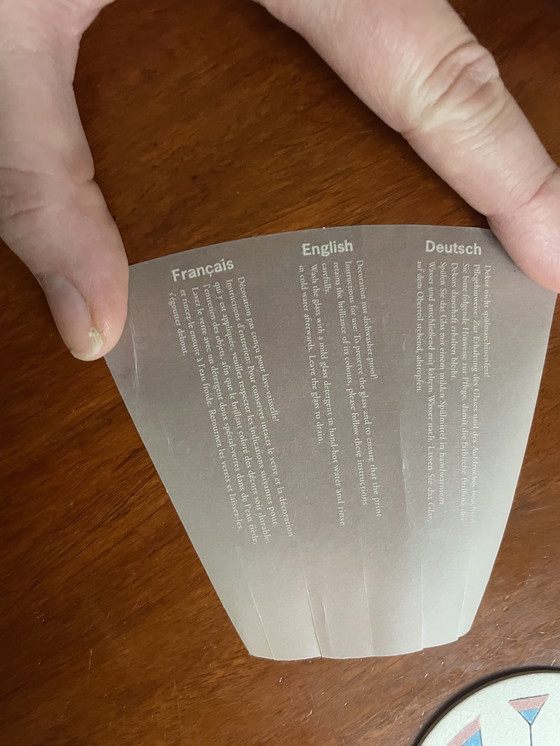 Image 1 of Riccardo Dalisi shot glass for Ritzenhof