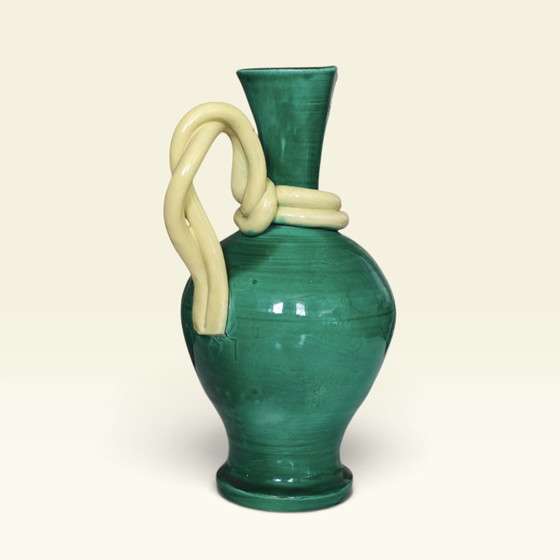 Ceramic Pitcher Vase from the 40s, Georges Jouve – Céramique Française (photo 4 of 10)
