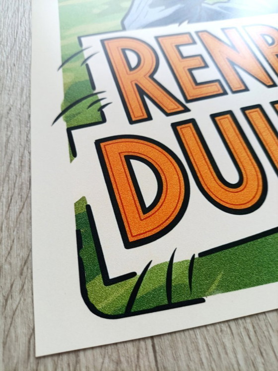 Image 1 of Renbaan Duindigt Racepaard Reisposter Poster Poster