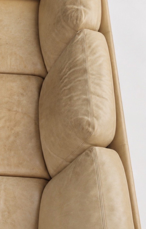 Durlet Newport — Alain Monnens — Leren 3-Zitsbank – 3-5 zitsbanken, Leather, Metal (photo 8 of 9)