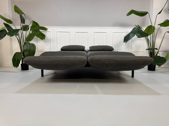 Image 1 of Rolf Benz Plura 380 Multifunctional Fabric Grey Sofa