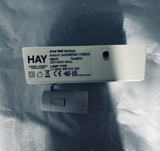 Image 1 of Hay Arcs wall lamp by Muller Van Severen (2 available)