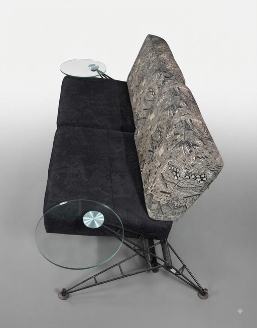 Divano modello Wings di Harvink - design di Jack Crebolder – banken, Glass, Metal (photo 2 of 6)
