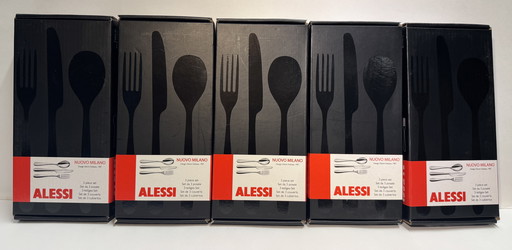 5x Alessi cutlery set
