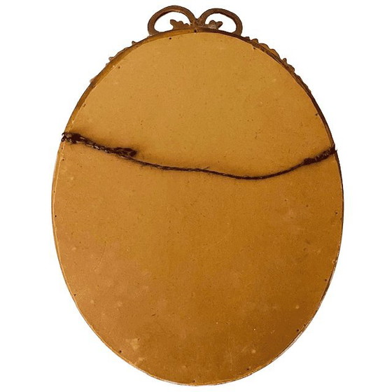 Image 1 of Specchio barocco francese di metà secolo in legno dorato, anni '50
