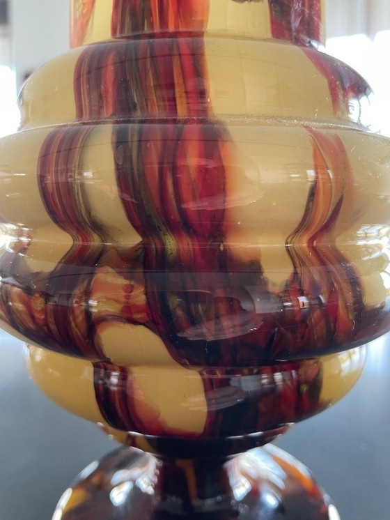 Image 1 of Art Deco glass vase, layered glass