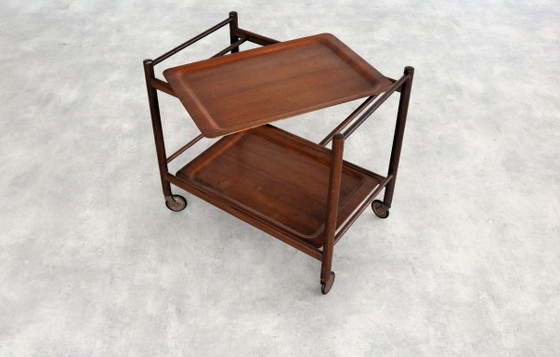 Image 1 of Carrello di servizio vintage | carrello | teak | anni '60