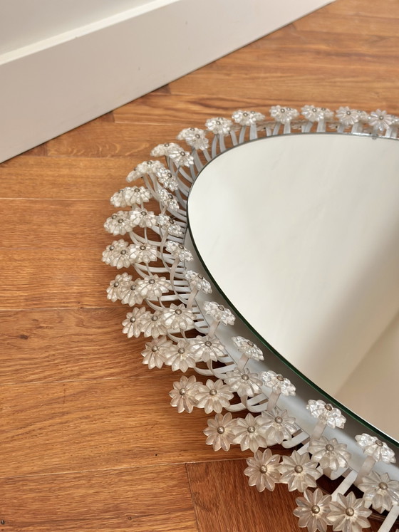 Image 1 of Miroir lumineux au design vintage, Rupert Nikoll, années 1950/60