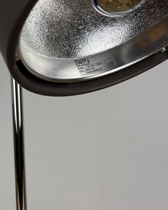 Image 1 of Table Lamp by Arnold Berges for Staff Leuchten, Vintage Table Lamp Space Age 70s Mid Century Industrial design Germany 1970s