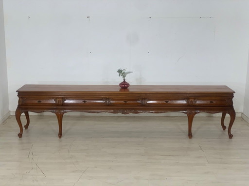 chippendale sideboard lowboard TV cabinet vintage