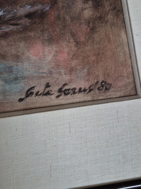 Guido Gezelle Portrait – Paintings & Drawings, Canvas (photo 9 of 9)