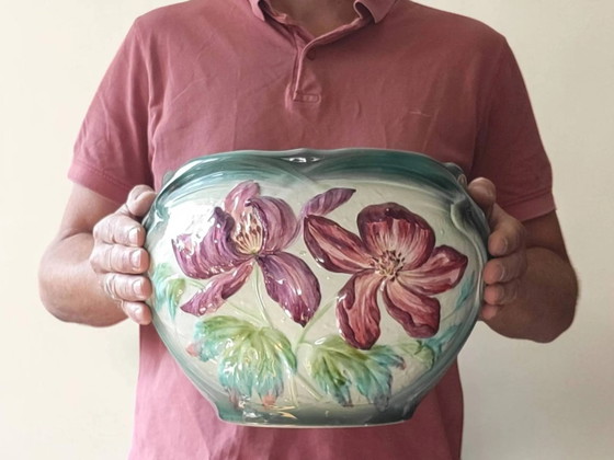 Maceta de loza Longchamp / Art Nouveau – Porcelain (photo 11 of 12)