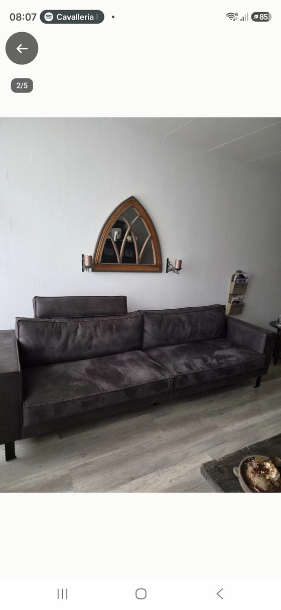 Leather Sofa – 3-5 seaters, Metal (photo 2 of 8)