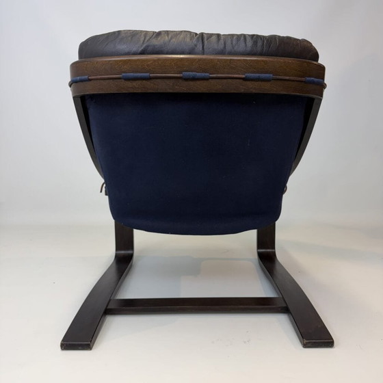 Kroken armchair by Åke Fribytter for Nelo Möbel, Leather (photo 10 of 18)