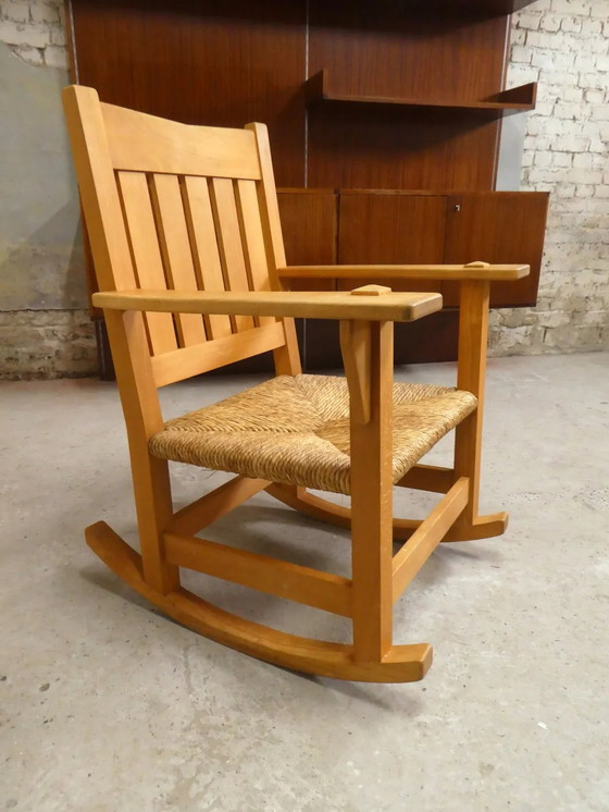 Sedia a dondolo king size 1980 – Sedie a dondolo, Legno, Vintage (photo 3 of 7)