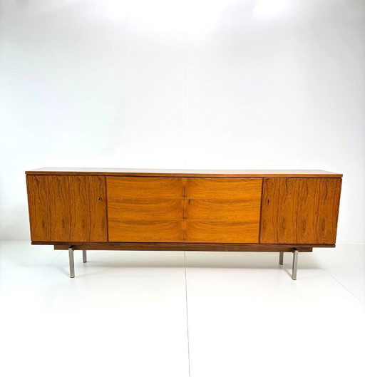Buffet bas Brunner MCH-2001 P-10 – Palissandre de Rio, Sur Mesure, Suisse 1964