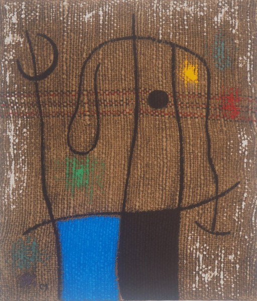 Joan Miró: The Astrologer, Signed Lithograph – lithos zeefdrukken, Paper (photo 2 of 5)