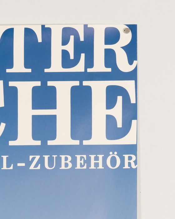 Image 1 of Der Winter Porsche – jaren 80 – Originele Vintage Porsche Poster – Vintage – 102x76 cm
