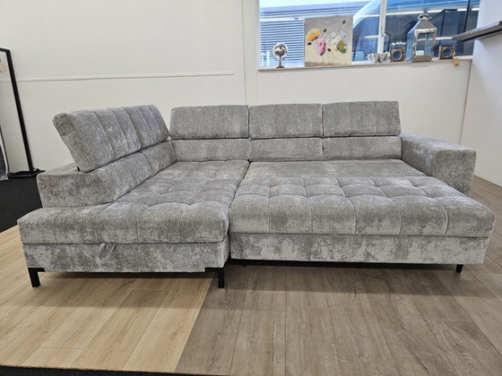 Image 1 of New - Corner/Sofa Bed + Storage Space