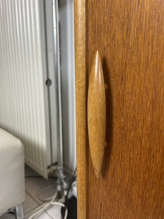 Image 1 of Parete attrezzata indipendente in stile scandinavo vintage