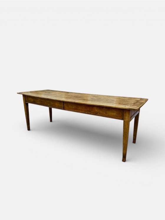 Image 1 of Table de salle à manger française ancienne, 233 cm
