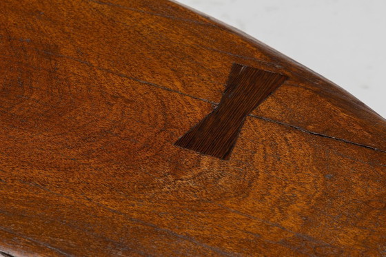 Image 1 of Mesa de centro moderna orgánica con hueco natural, Francia, mediados del siglo XX