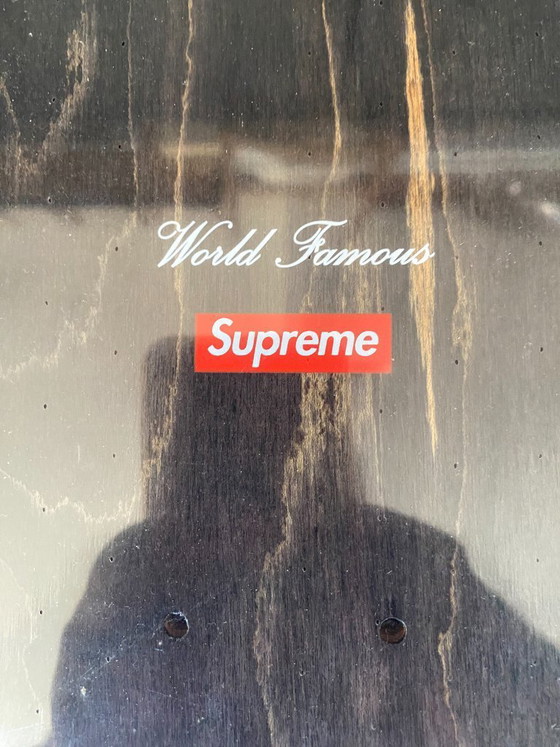 Image 1 of Tabla de skate Supreme HELLRAISER negra 2018