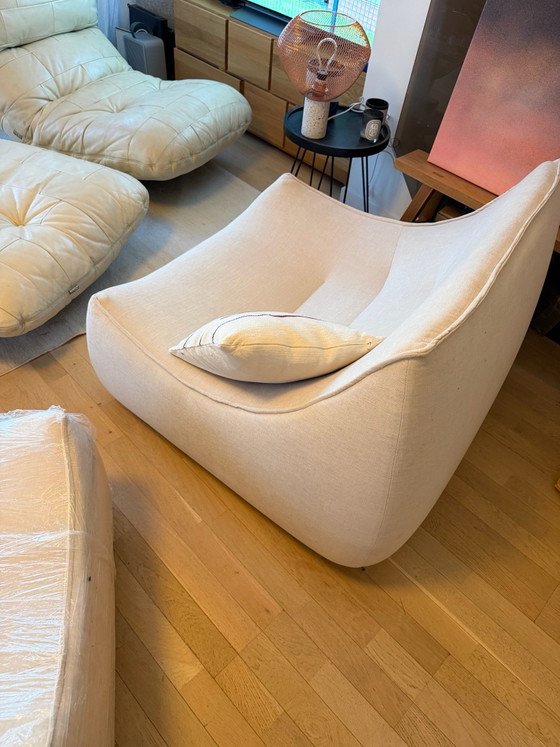Cinna Sake Lounge renoviert, Sitzecke, Stoff, Beige, Design (Foto 3 von 6)