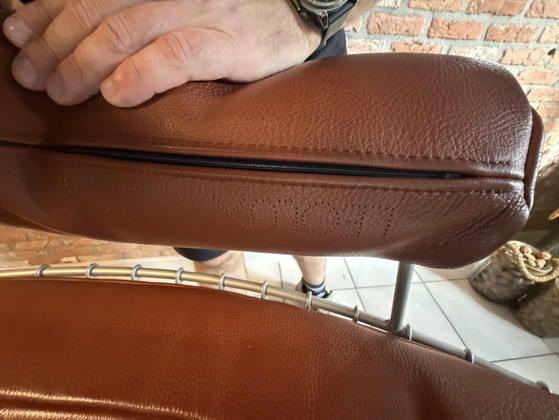 Image 1 of Leolux Volare brown leather