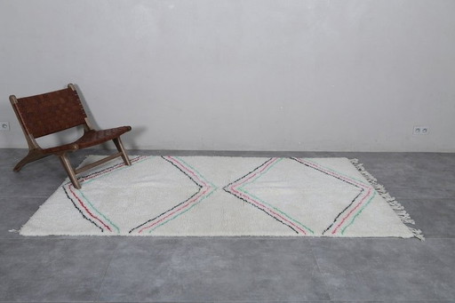 Autentico tappeto Beni Ouraine fatto a mano, 150/350 cm