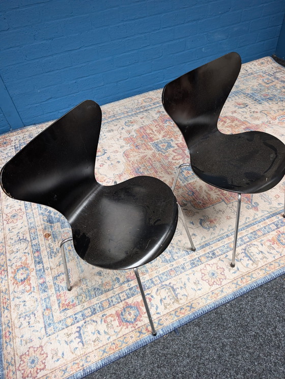 Image 1 of 2x Butterfly chairs, Fritz Hansen, 1970s