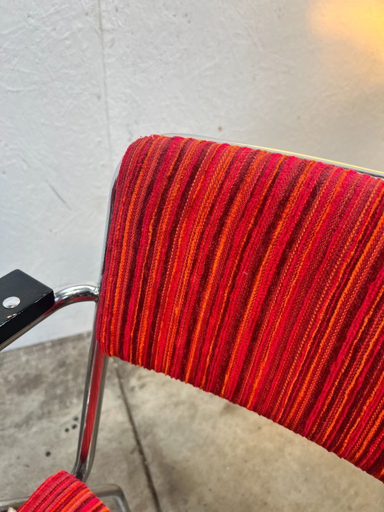 Image 1 of Coppia di sedie vintage cromate, Miljö Expo Ab, Svezia, anni '80