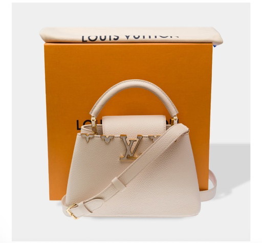 Sac LOUIS VUITTON Capucines en Cuir Rose - 103496