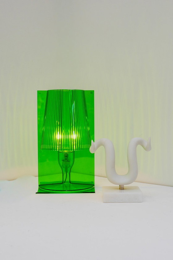 Take Table Lamp in Green Transparent Polycarbonate by Ferruccio Laviani for Kartell, 2003 (photo 11 of 17)