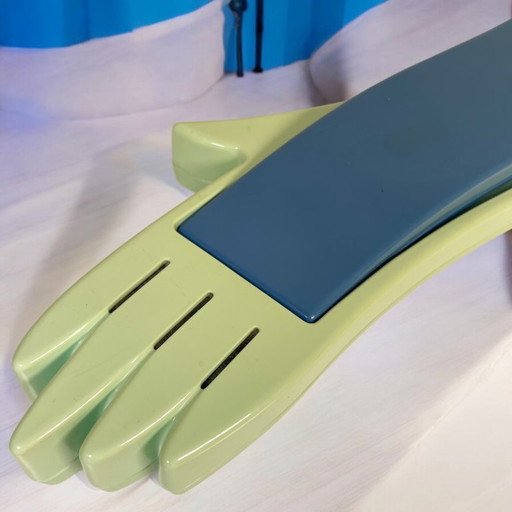 1980er Jahre Cresta Modell 100 Telefon entworfen für Vroom und Dreesmann Handtelefoon