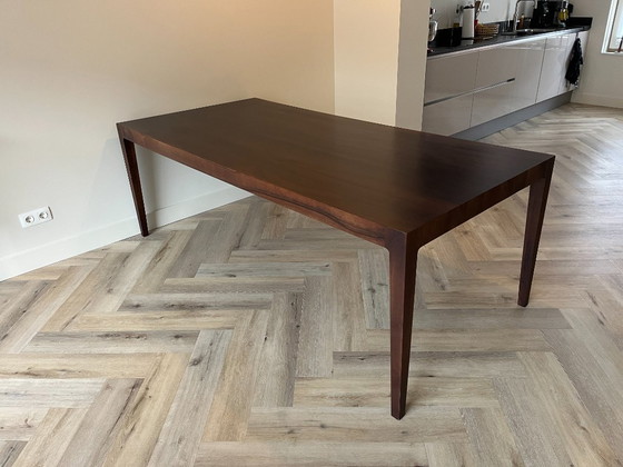 Image 1 of Hulshoff Design dining table walnut (210x100cm)