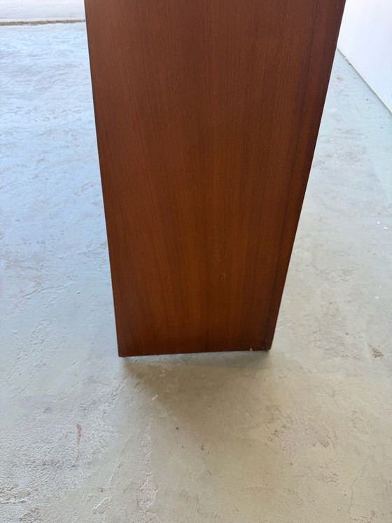 Drop-front secretary Desk, design attributed to René Jean Caillette – Wood (photo 10 of 14)