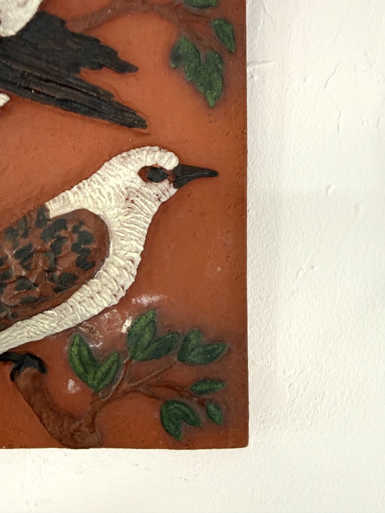 Image 1 of Ceramic wall plaque, Knabstrub Keramik ‘60