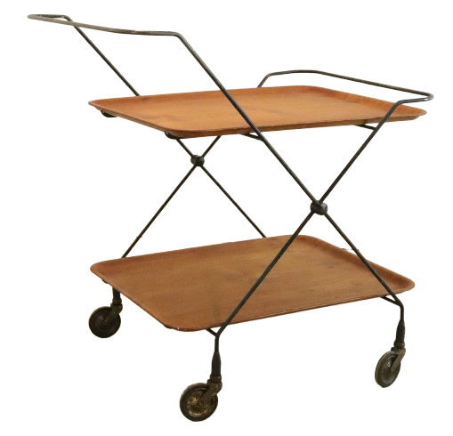 Paul Nagel for JIE Gantoft trolley vintage