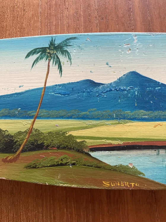 Mooi Indie 4 surfboard paintings – Paintings & Drawings, Wood (photo 12 of 15)