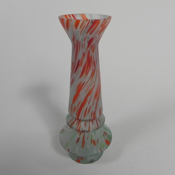 Image 1 of Art Deco Vase in Different Colors, Beaded, 1930s