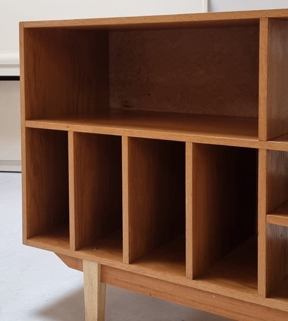 Image 1 of Mid-century record cabinet