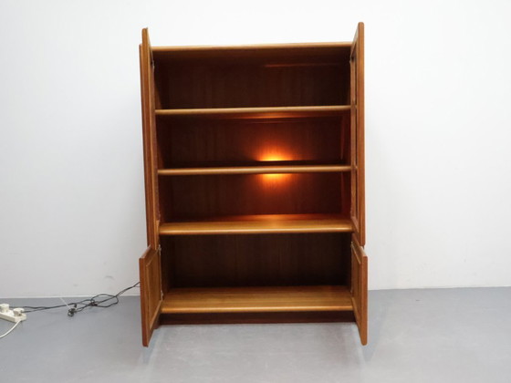 Image 1 of Vintage display cabinet | Dyrlund Denmark | Solid teak