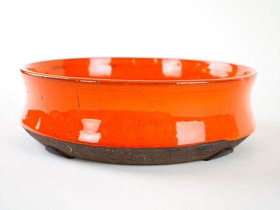 Bol en céramique, design danois, années 1960, fabriqué au Danemark, Accessoires de table, Multicolore (photo 7 sur 9)
