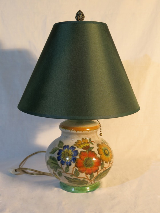 Image 1 of Vintage Plate Lamp